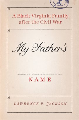 Cover image for My Father's Name