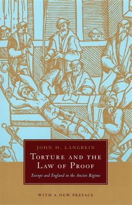 Imagen de portada para Torture and the Law of Proof