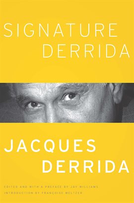 Cover image for Signature Derrida