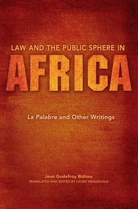 Cover image for Law and the Public Sphere in Africa