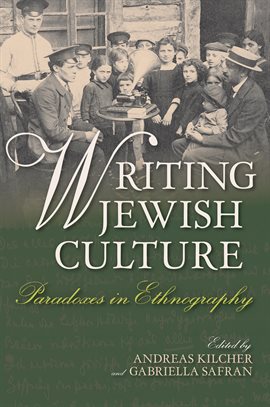 Cover image for Writing Jewish Culture