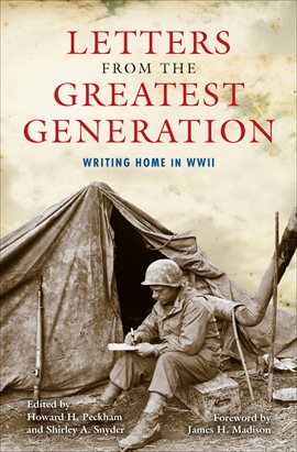 Cover image for Letters from the Greatest Generation