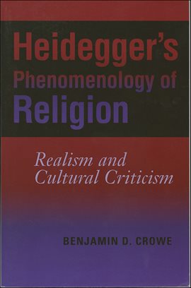 Cover image for Heidegger's Phenomenology of Religion