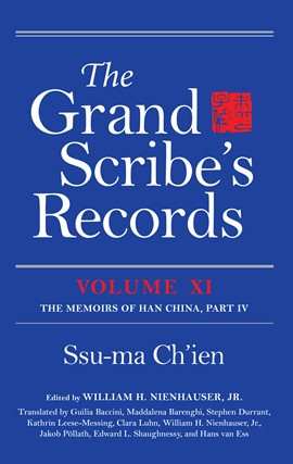 Cover image for The Grand Scribe's Records, Volume XI
