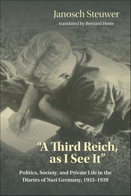 Cover image for "A Third Reich, as I See It"