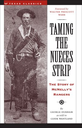 Cover image for Taming the Nueces Strip