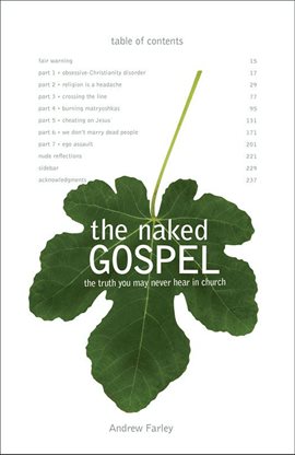 Imagen de portada para The Naked Gospel