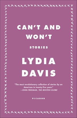 Cover image for Can't and Won't