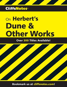 Cover image for CliffsNotes on Herbert's Dune & Other Works