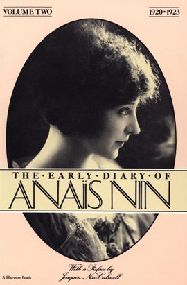 Cover image for The Early Diary of Anaïs Nin, 1920–1923