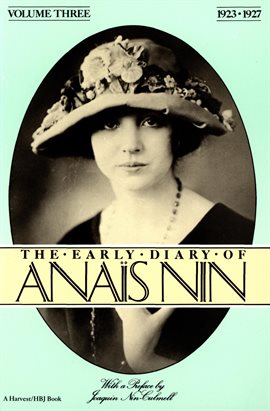 Cover image for The Early Diary of Anaïs Nin, 1923–1927