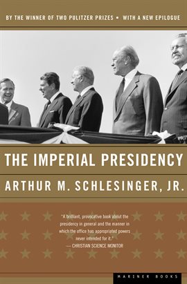 Cover image for The Imperial Presidency