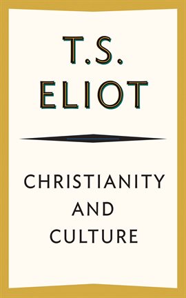 Cover image for Christianity and Culture