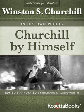 Cover image for Churchill by Himself
