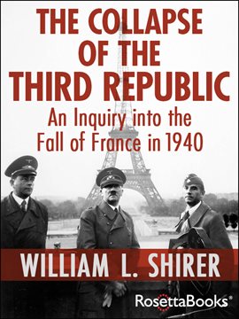 Cover image for The Collapse of the Third Republic