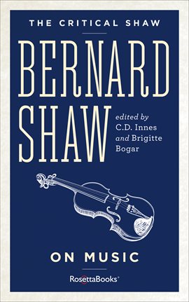 Cover image for Bernard Shaw on Music