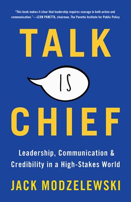 Cover image for Talk Is Chief