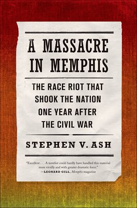 Cover image for A Massacre in Memphis