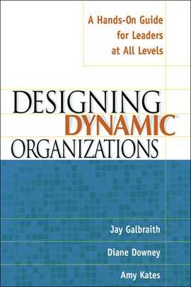 Cover image for Designing Dynamic Organizations