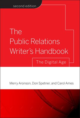 Imagen de portada para The Public Relations Writer's Handbook