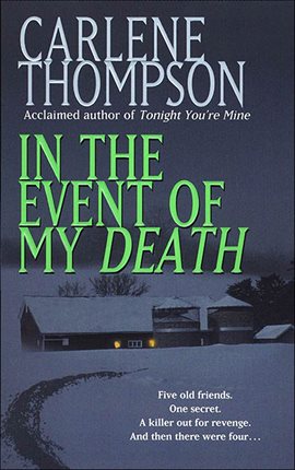 Cover image for In the Event of My Death