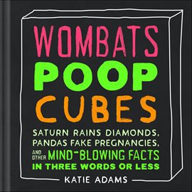 Cover image for Wombats Poop Cubes