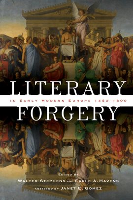 Cover image for Literary Forgery in Early Modern Europe, 1450–1800
