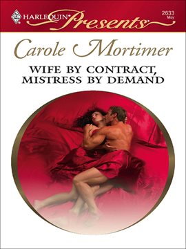 Cover image for Wife by Contract, Mistress by Demand