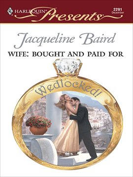 Cover image for Wife: Bought and Paid For