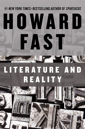 Cover image for Literature and Reality