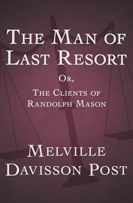 Cover image for The Man of Last Resort