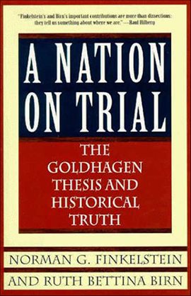 Cover image for A Nation on Trial