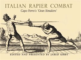 Imagen de portada para Italian Rapier Combat