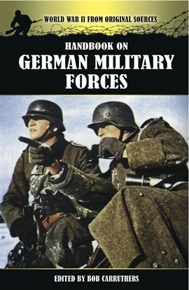 Cover image for Handbook on German Military Forces