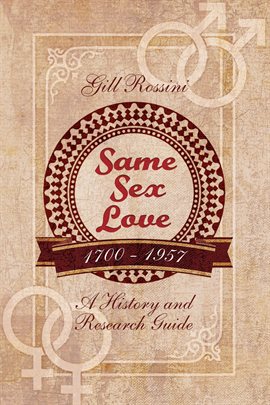Cover image for Same Sex Love, 1700–1957