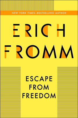 Cover image for Escape from Freedom