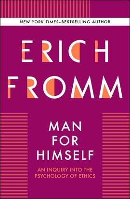 Cover image for Man for Himself