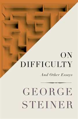 Cover image for On Difficulty