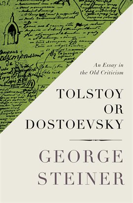 Cover image for Tolstoy or Dostoevsky