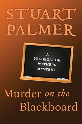 Cover image for Murder on the Blackboard