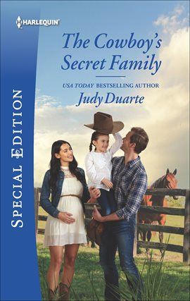 Cover image for The Cowboy's Secret Family