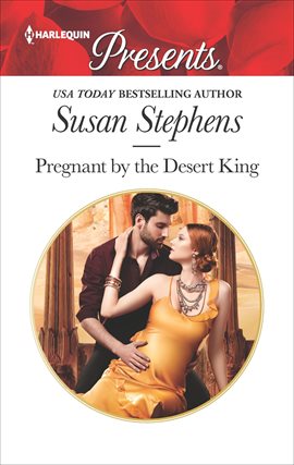 Cover image for Pregnant by the Desert King