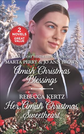 Cover image for Amish Christmas Blessings and Her Amish Christmas Sweetheart