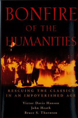 Cover image for Bonfire of the Humanities