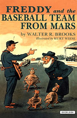 Cover image for Freddy and the Baseball Team from Mars