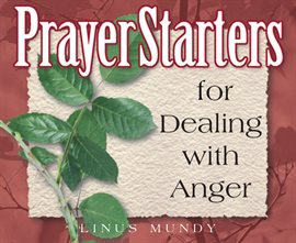 Cover image for PrayerStarters for Dealing with Anger