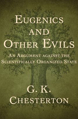 Image de couverture de Eugenics and Other Evils