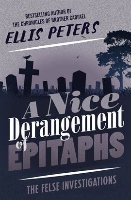 Cover image for A Nice Derangement of Epitaphs