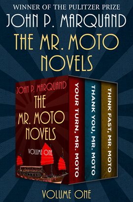 Cover image for The Mr. Moto Novels, Volume One