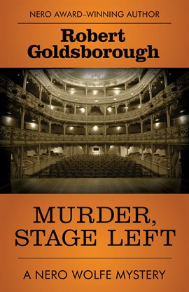 Cover image for Murder, Stage Left